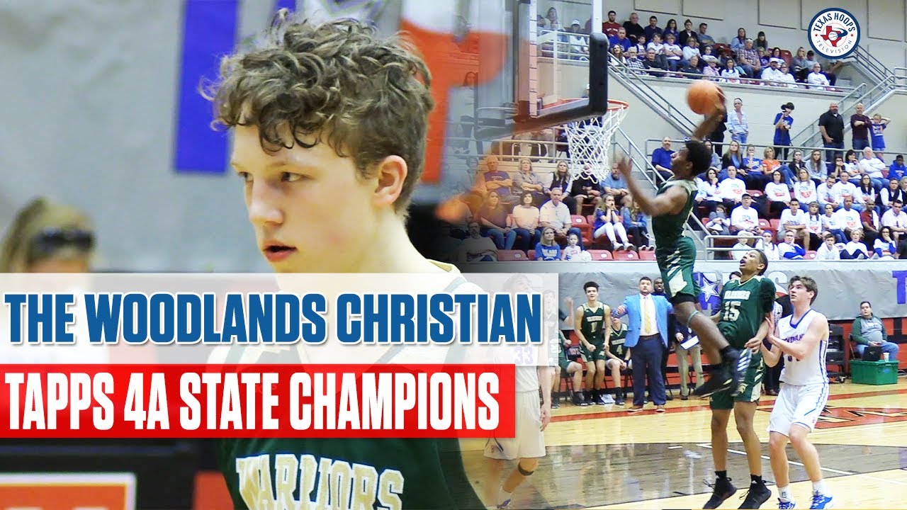 THE WOODLANDS CHRISTIAN WINS STATE!