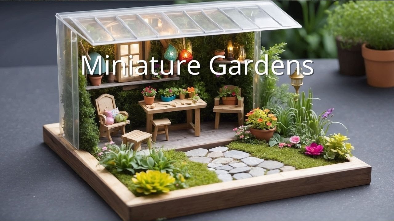 Enchanting Miniature Fairy Gardens: Bringing Magic to Life in Glass Terrariums