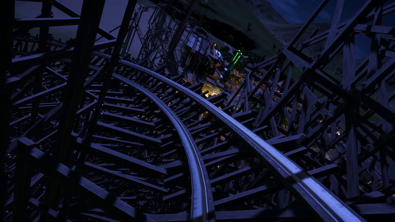 Planet Coaster - My First Wooden Roller Coaster - 