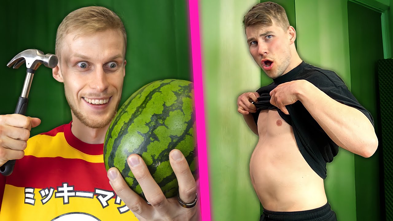 Kuka syö nopeiten vesimelonin? (TOIMISTOMESTARI)