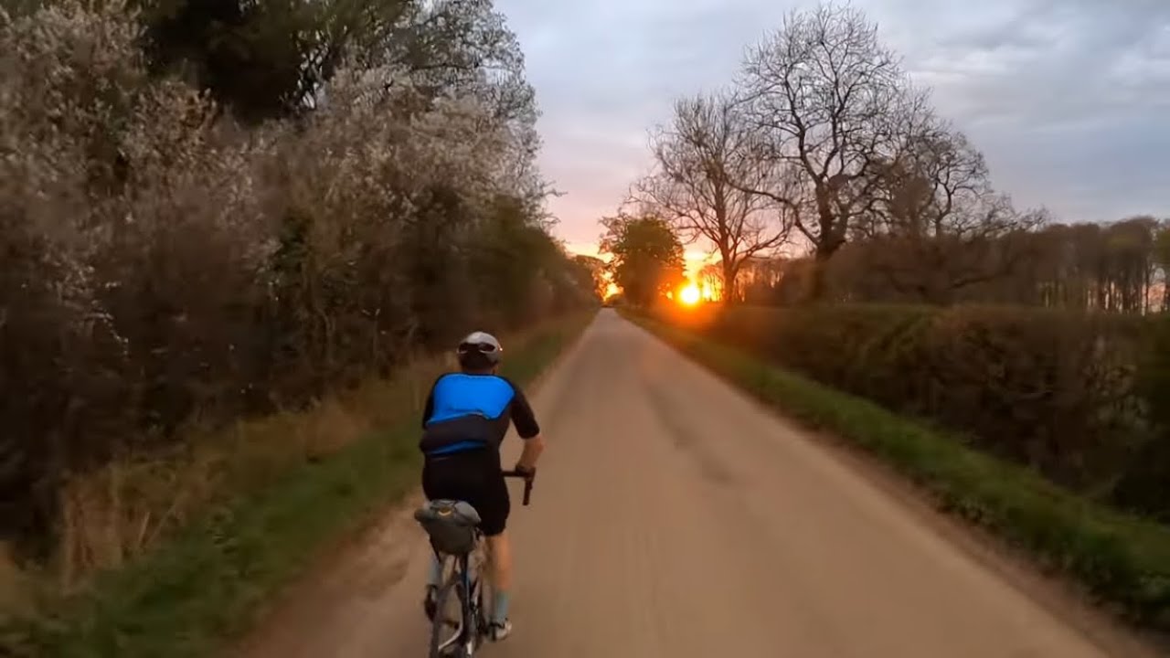 Mostly vegan rides Cannondale CAAD8 for 300km