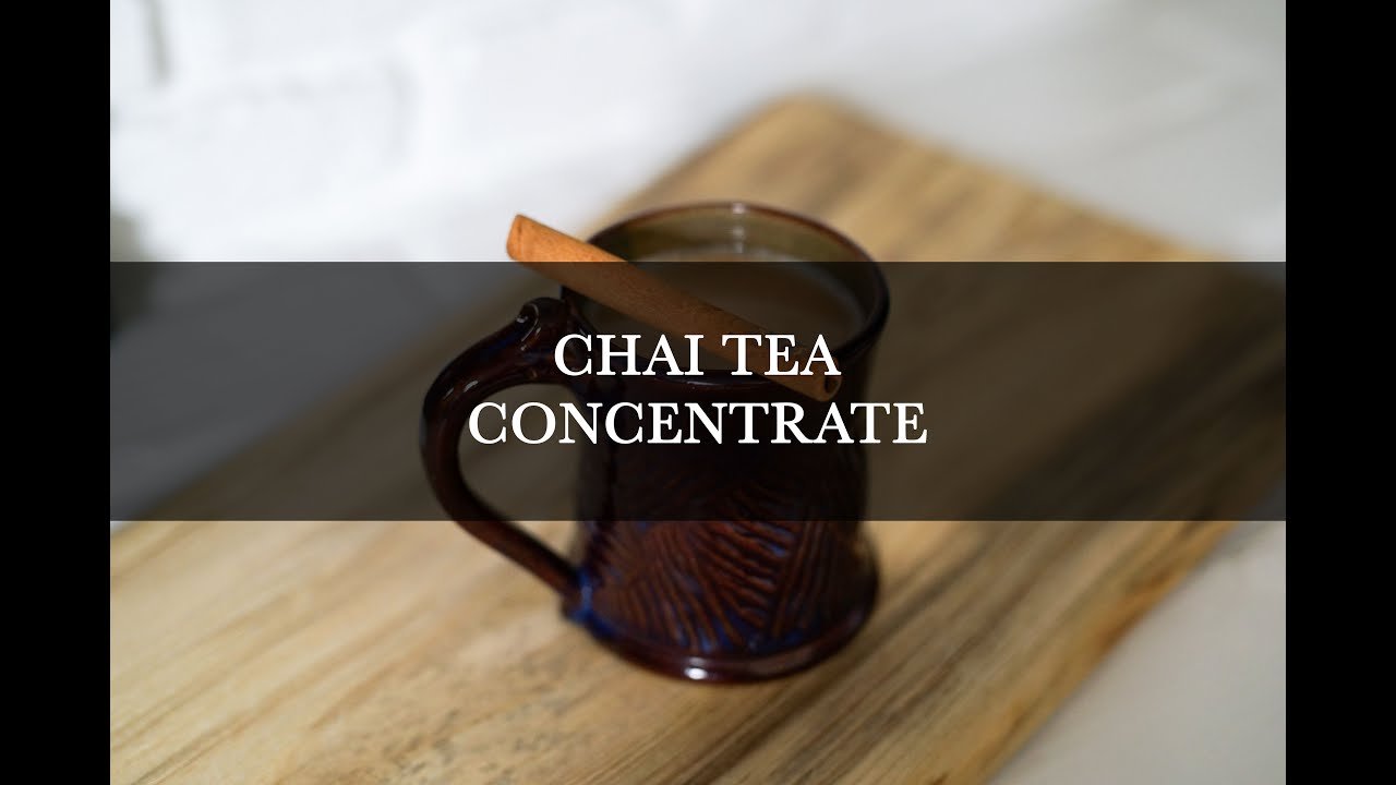 Chai Tea Concentrate