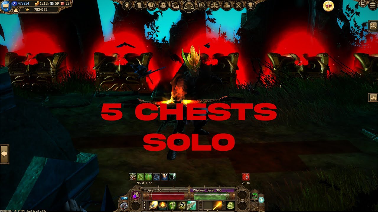 5 Bloodchests solo in 21,5 seconds !!!! | OCTANE | Drakensang Online