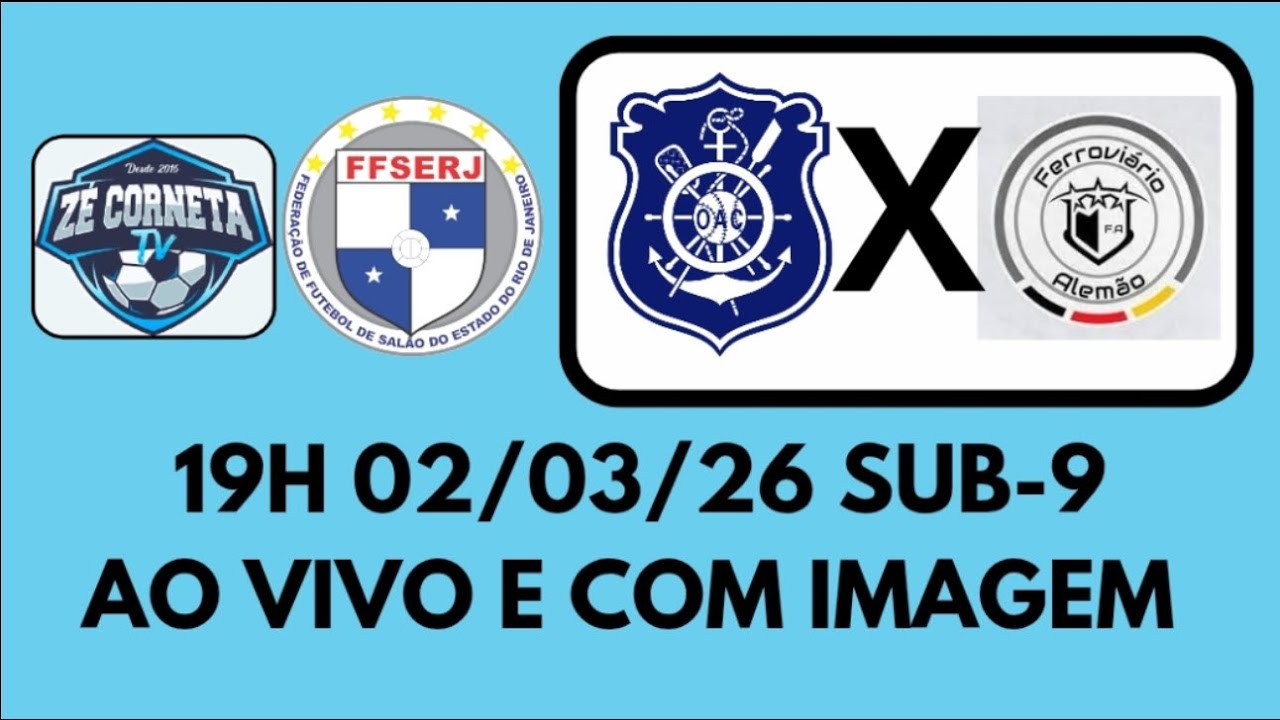 OLARIA X FERROVIÁRIO | SUB-9 COPA CARIOCA FEDERAÇÃO GERAÇÃO 2016 | 02-03-26
