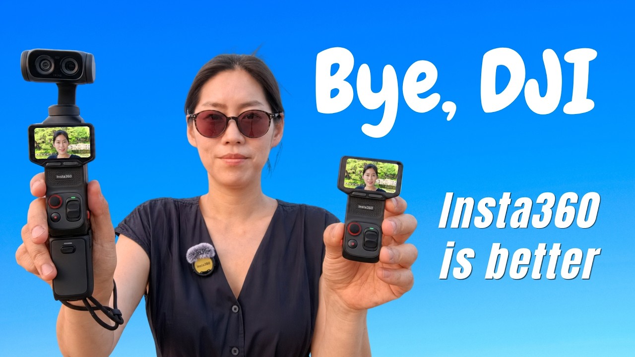 Insta360 Luna Ultra - Bye, DJI Pocket ✋ Best Vlogging Gimbal Camera is here!📸
