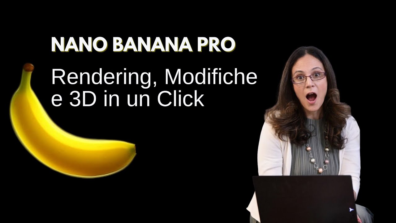 Nano Banana Pro: Rendering, Modifiche e 3D in un Click (Speciale per Architetti!)