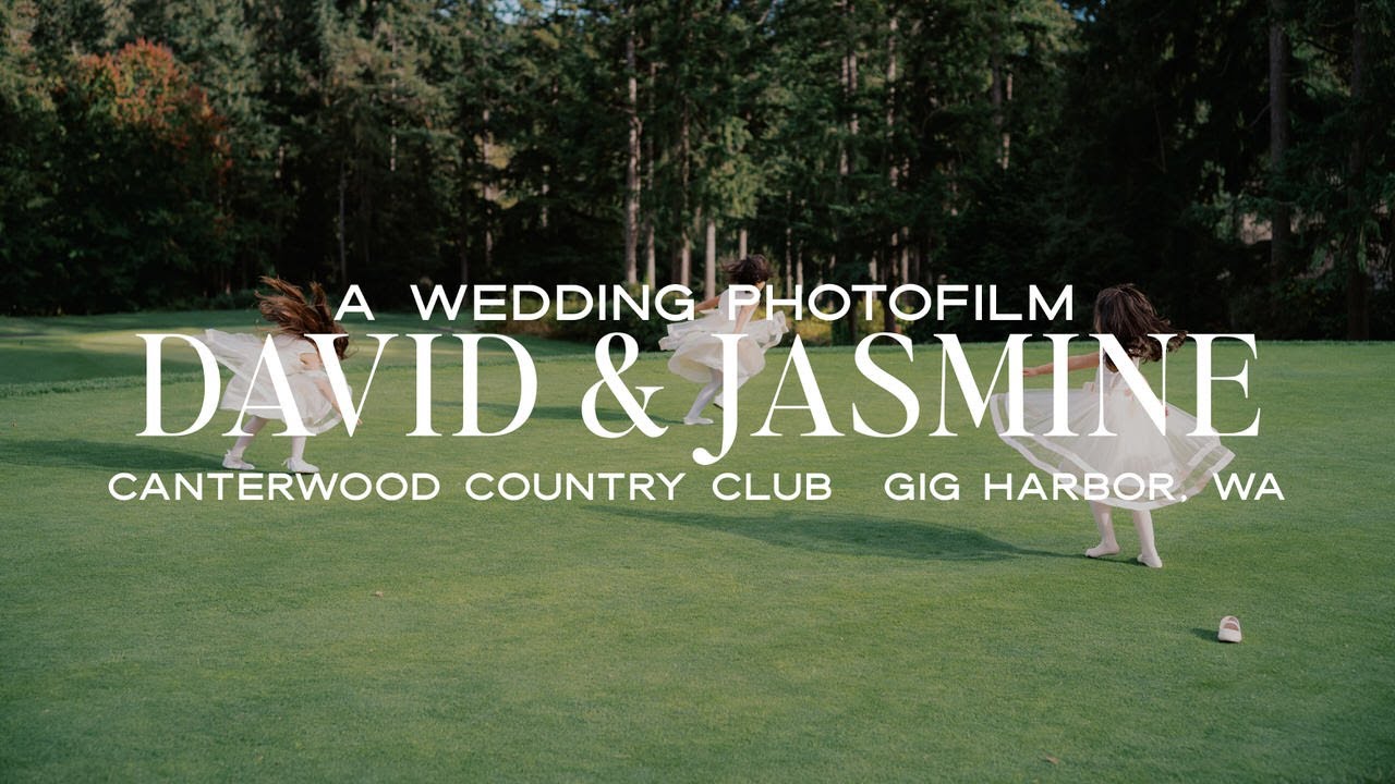 Canterwood Country Club Wedding Photography | David & Jasmine | Gig Harbor, WA