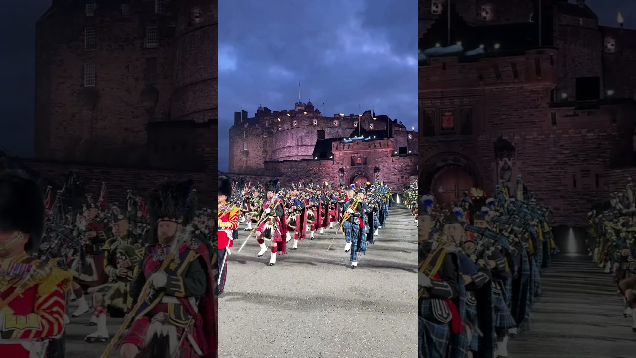 The magic of the Edinburgh Military Tattoo ✨ | Edinburgh Castle | Visit Scotland 💙
