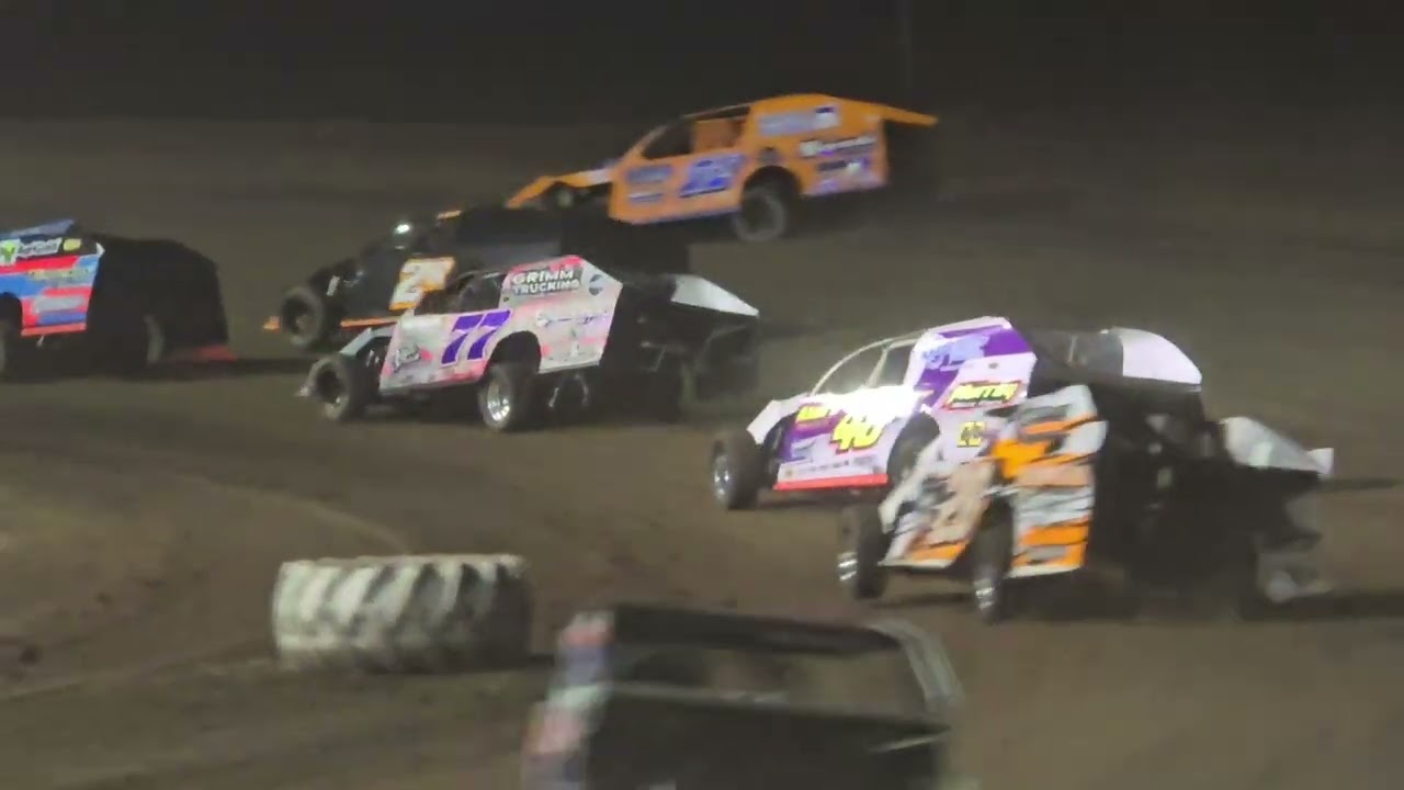 Jake Murray Memphis Speedway Modified Heat + Feature 9/27/25