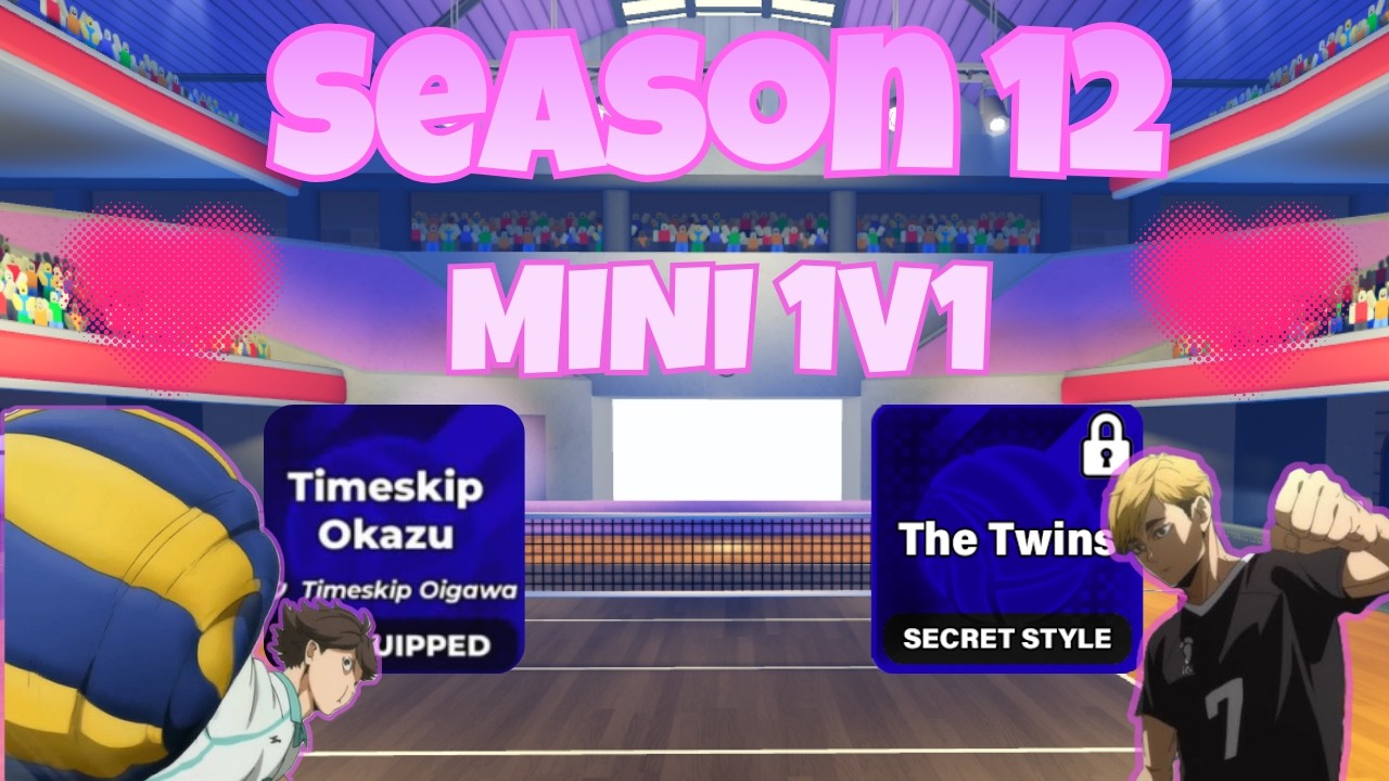SERVING STYLES ARE WAY TOO OVERPOWERED IN MINI 1V1S | VOLLEYBALL LEGENDS