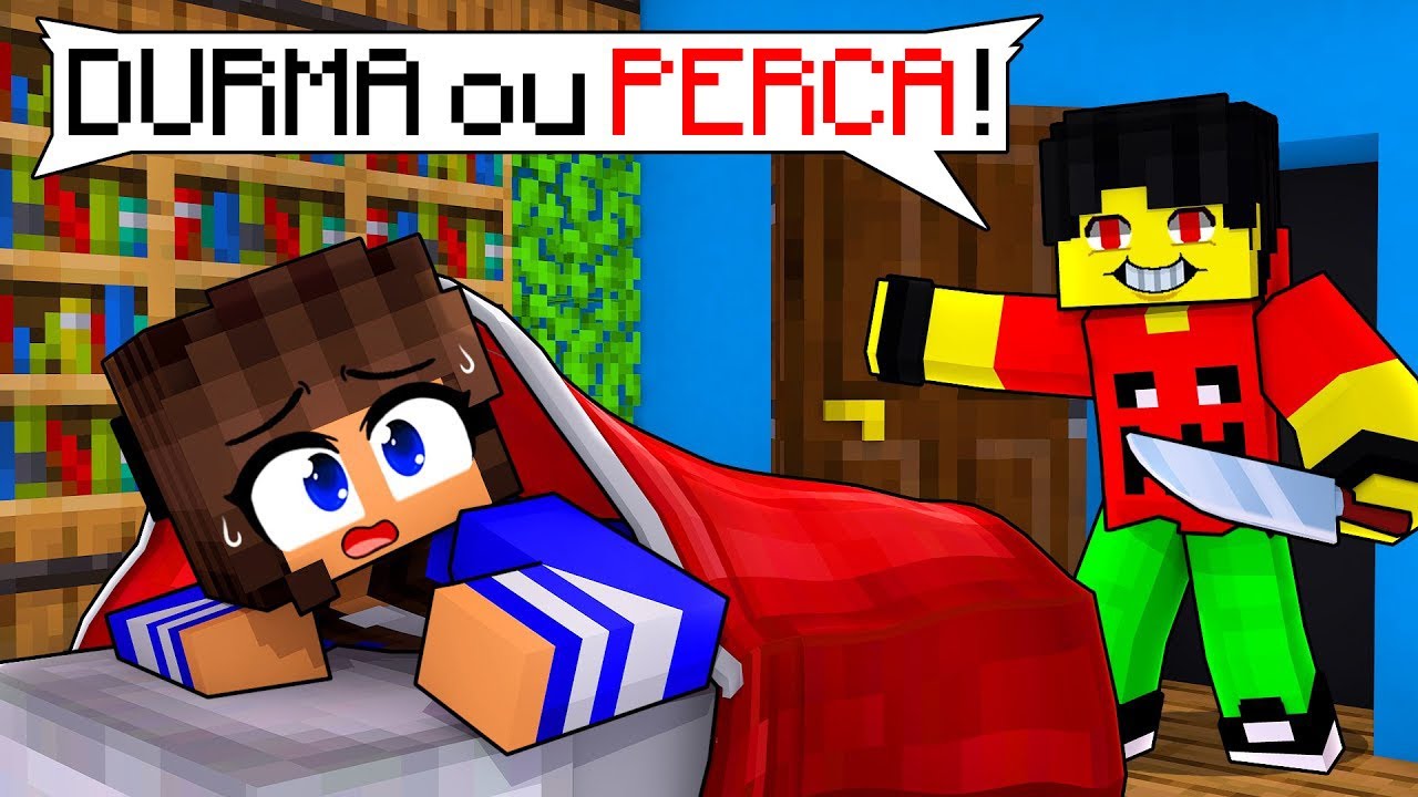 DURMA ou PERCA para o P3DRU no Minecraft