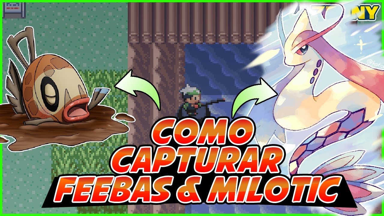 Como capturar Feebas e Milotic no Pokémon Ruby, Sapphire e Emerald