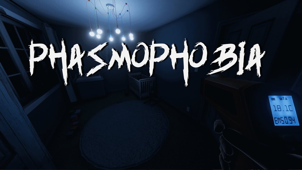 По кайфу ищем призраков в Phasmophobia.
