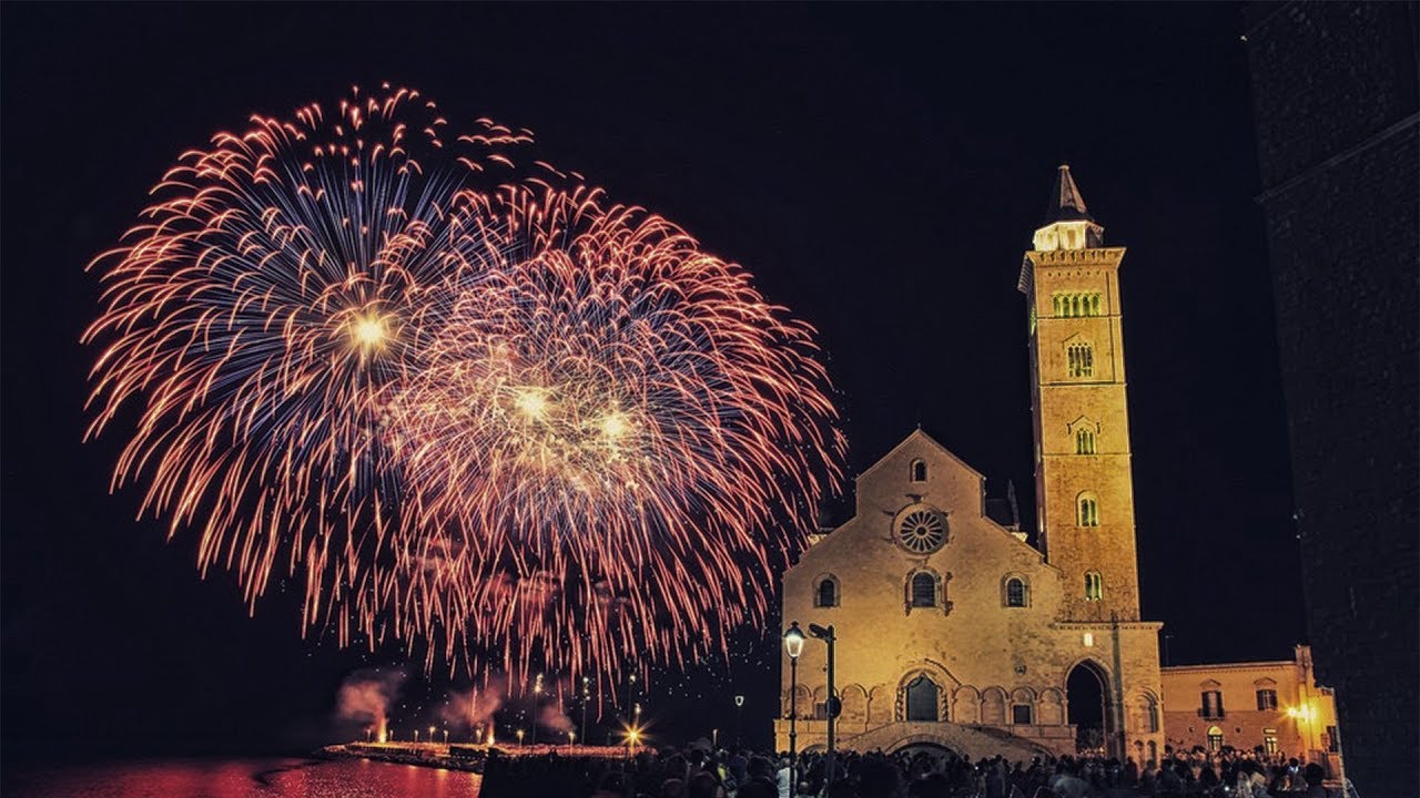 TRANI fuochi d'artificio 2019 Pepe Luca e Figli