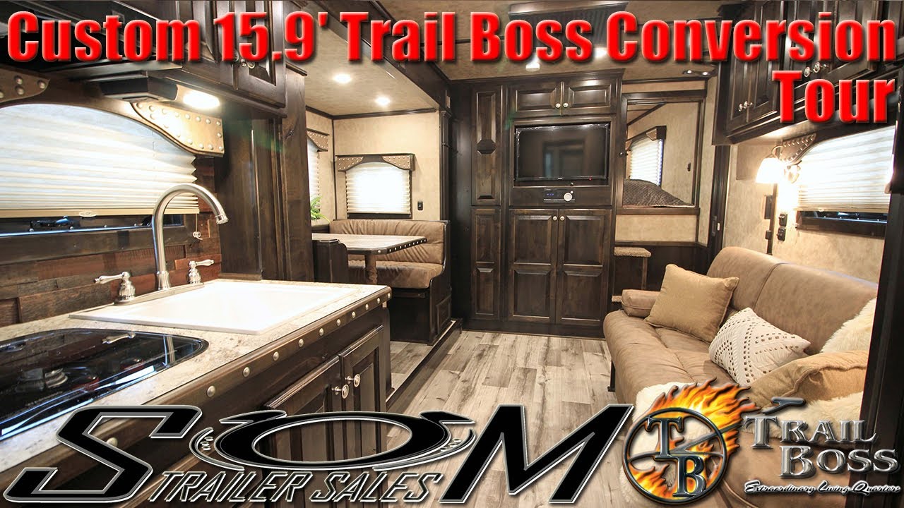 Custom Built 15.9' Trail Boss Conversion Living Quarter Tour