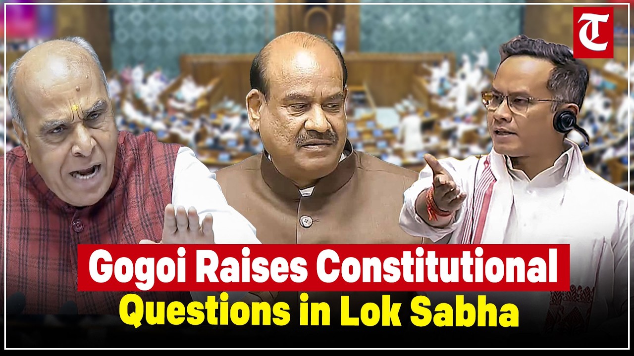 Gaurav Gogoi Questions Procedure During Debate on Motion Seeking Removal of LS Speaker