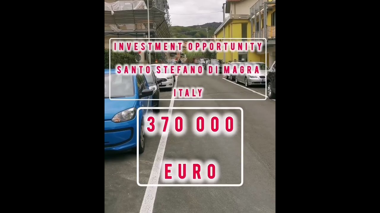 🔥 Investment Opportunity &mdash; Santo Stefano di Magra, Italy