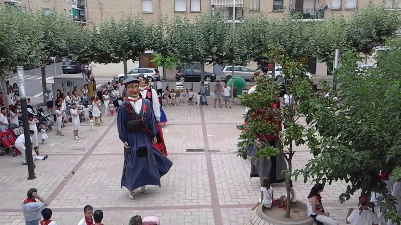 Gigantes de Lodosa en fiestas 2016