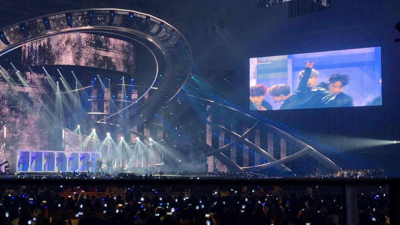 2018 MMA 방탄소년단 BTS Fake love 전체캠 fancam