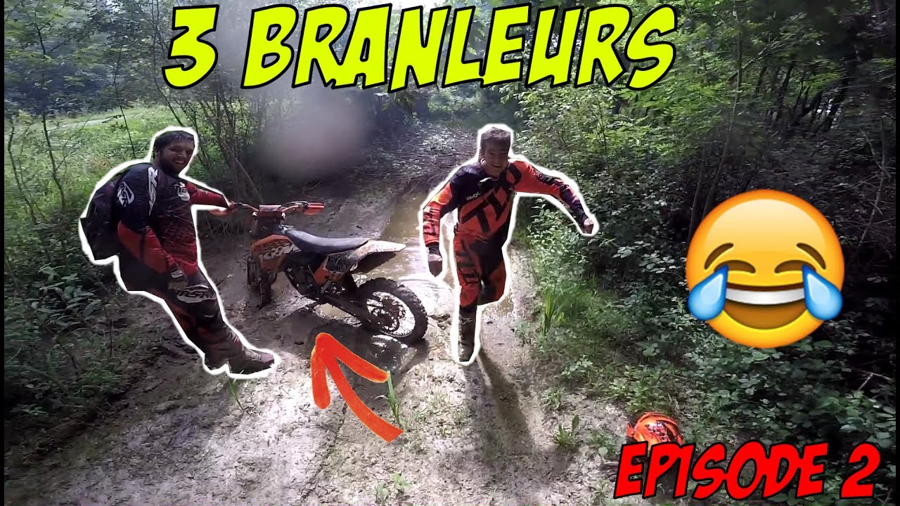 QUAND 3 BRANLEURS ROULENT ENSEMBLE part. 2 ► Only Enduro
