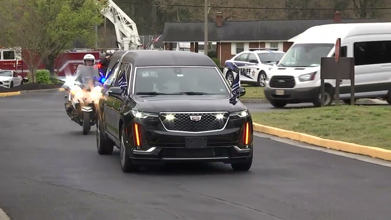Memorial for fallen Henrico County Police Officer Trey Sutton