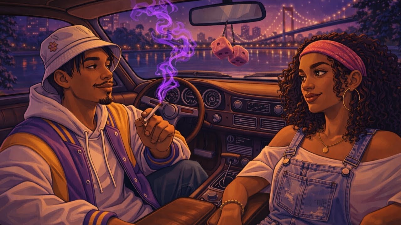 Jazzy Late Night Lo-Fi Hip Hop Mix 🎷 Smoky Chill Rap | Noir Lounge Vibes to Relax & Loop