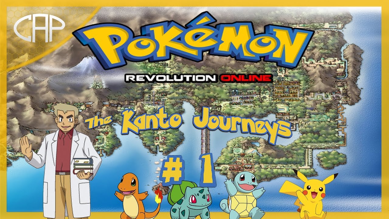 The Adventure Begins - Kanto #1 [ Pokemon Revolution Online ]