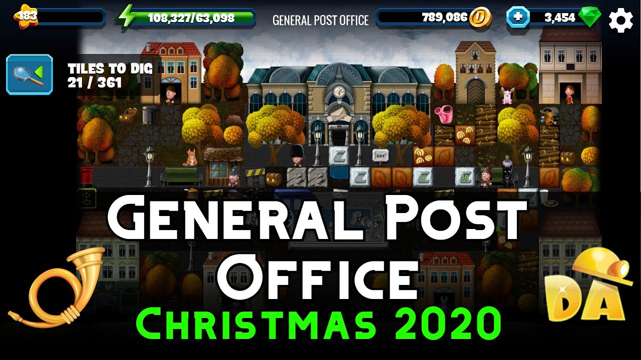General Post Office | Christmas 2020 #1 | Diggy's Adventure