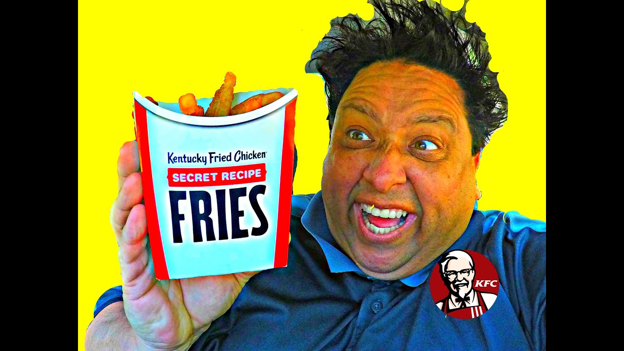 KFC's Amazing New SECRET RECIPE FRIES REVIEW!