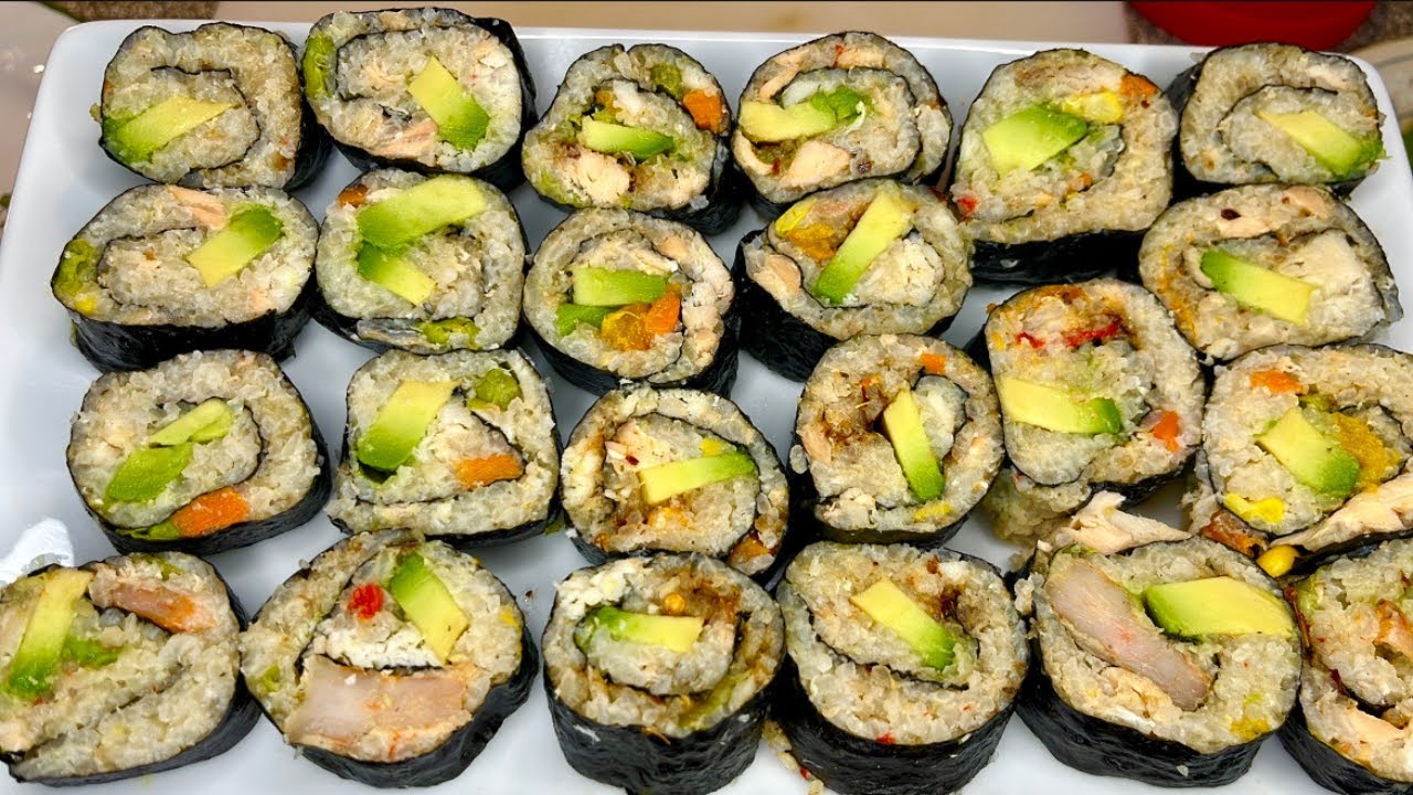 Quick One Pot Meal Sushi | Gimbap (Kimball)  - Chansamai's Kitchen