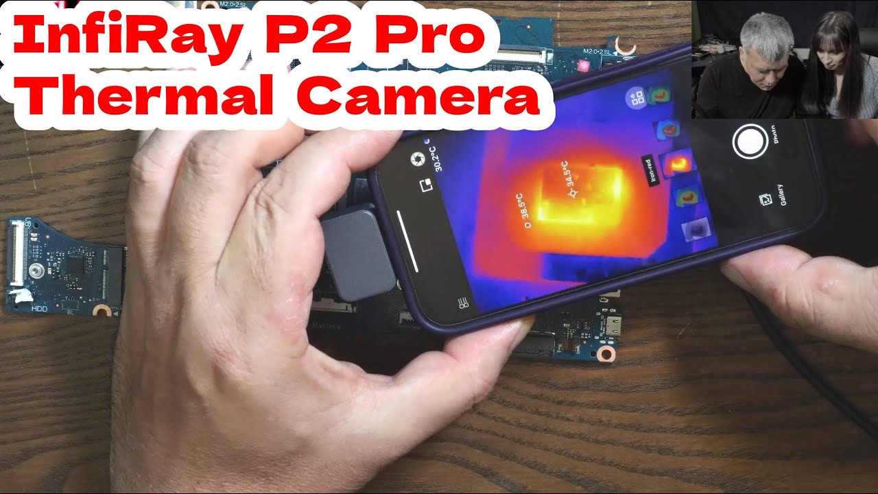 InfiRay P2 Pro Thermal Camera review - A decent thermal camera for electronic repairs