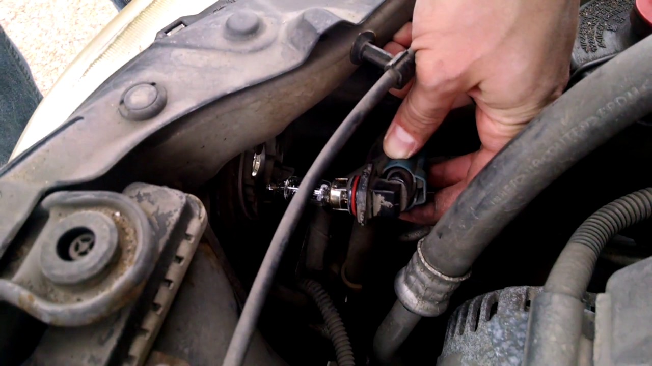 Легко! Замена лампы в фарах Acura TL 1999-2001