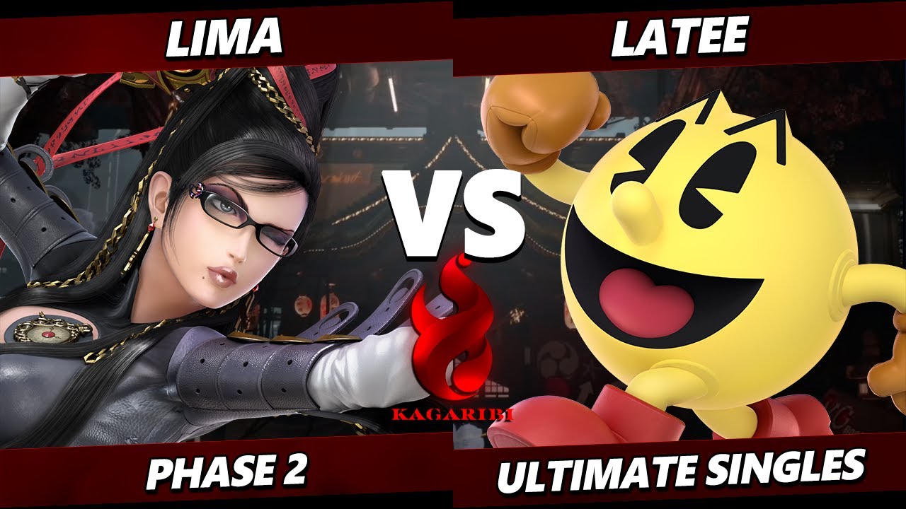 Kagaribi 13 - Lima (Bayonetta) Vs. latee (Pac-Man) Smash Ultimate - SSBU