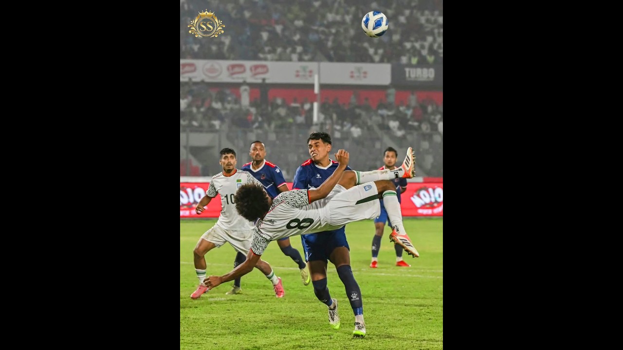 💕 Hamza Chowdhury | Scores A Brilliant Goal With A Bicycle Kick | Sabuj Sarkar | 