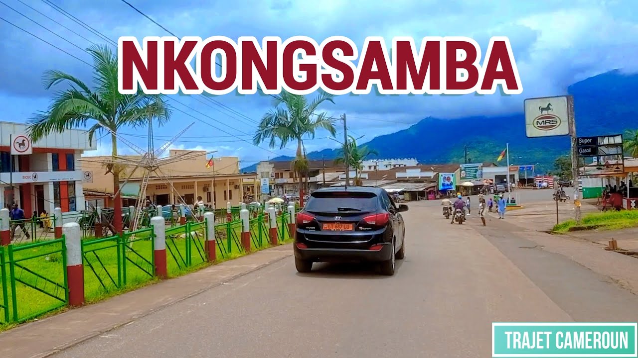 Faisons le tour de la ville de Nkongsamba - Trajet Cameroun