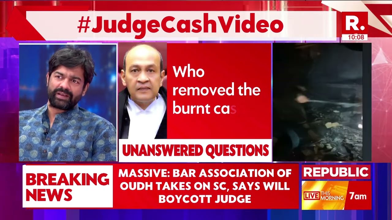 There Is No Accountability To Public Or The Media: Lawyer Raghav Awasthi On Judge Cash Scandal Video