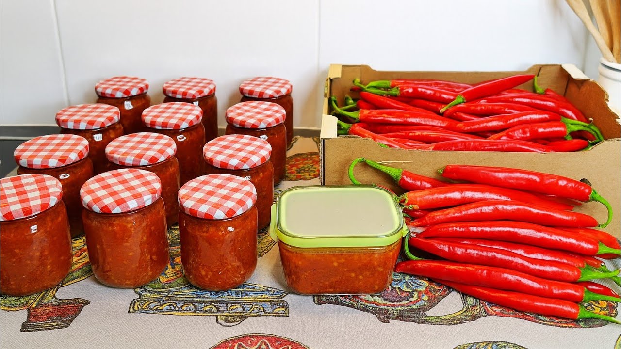 🇹🇳 طريقة تحضير الهريسة الحمراء المفوّرة التونسية الأصيلة 🌶️  