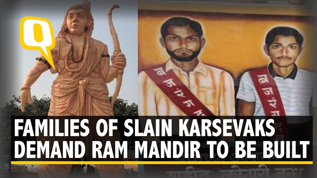 Honour the Sacrifice, Build Ram Mandir: Kin of Slain Kar Sevaks