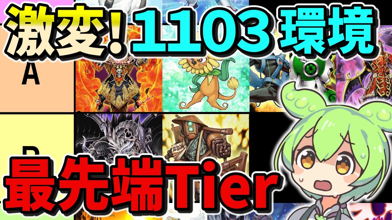 【1103環境】2025年夏Ver 1年半ぶりにTier表を作ってみる 【遊戯王】