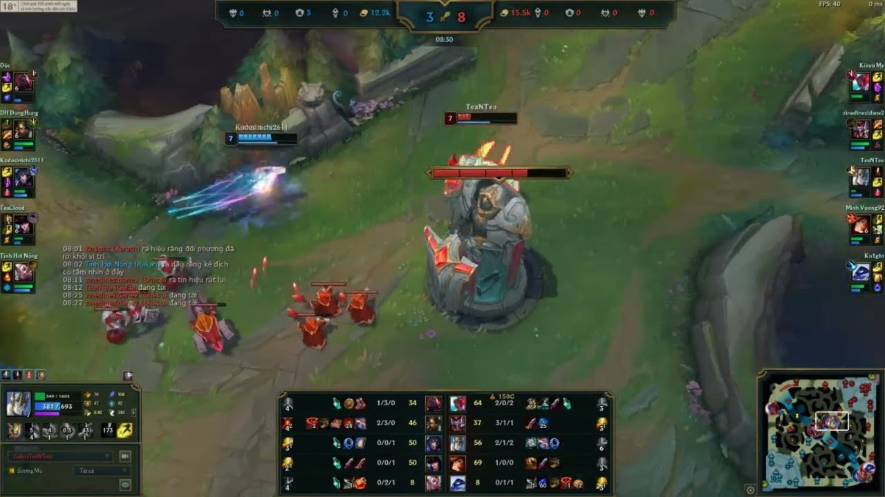 Another Galio's clutch!