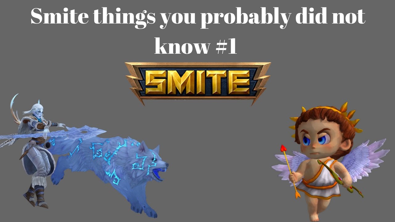 Smite things you probably did not know #1