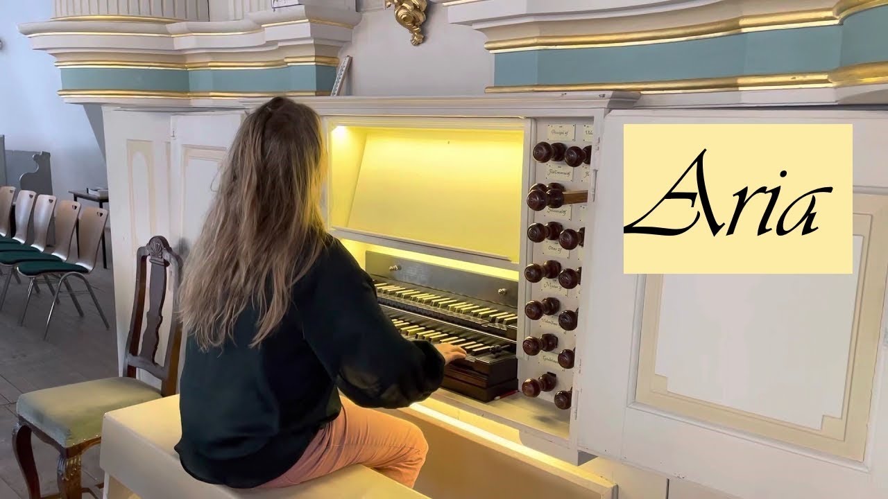 Johann Sebastian Bach Aria Goldberg Variations BWV 988 Rommel Orgel Blasii Kirche Zella Mehlis