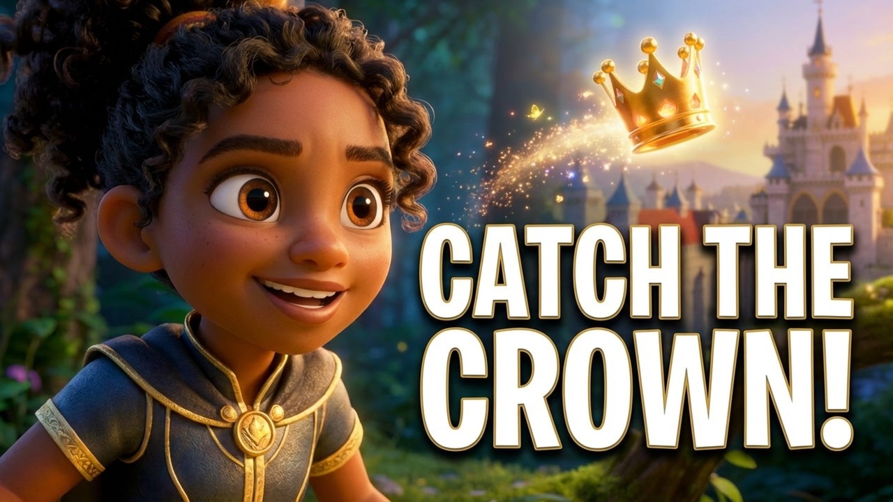 Princess Nia's Magical Crown Runs Away | Can She Catch It? | Animated Adventure