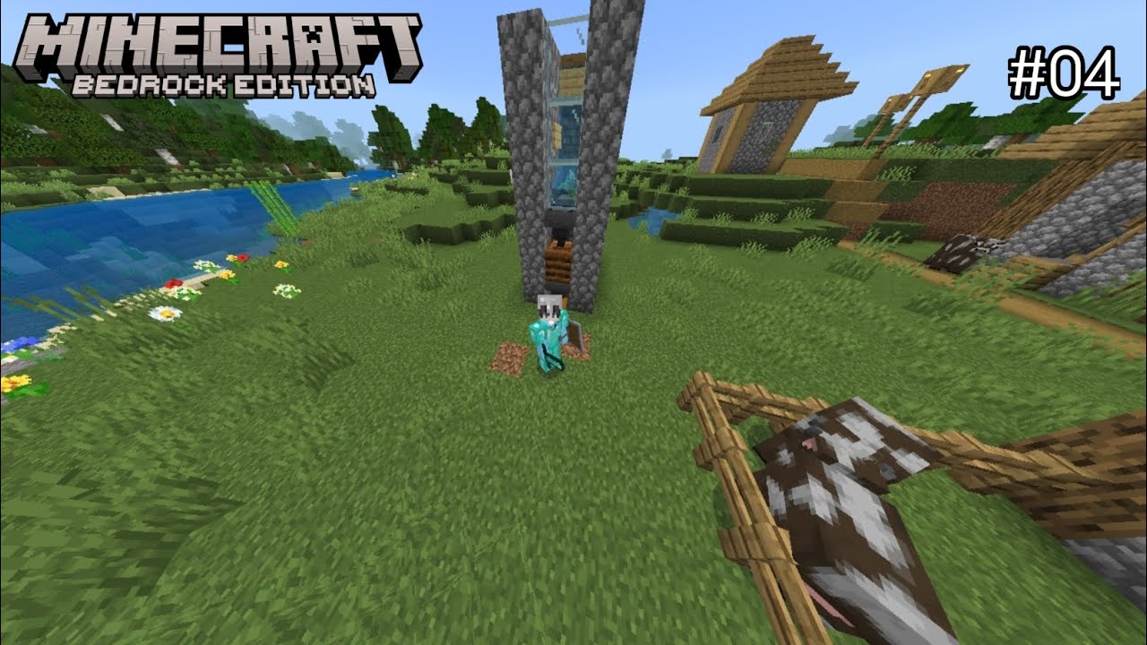 New automatic Bonmil farm in minecraft survival series part #04