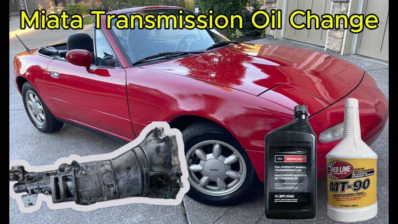 Miata Transmission Oil Change