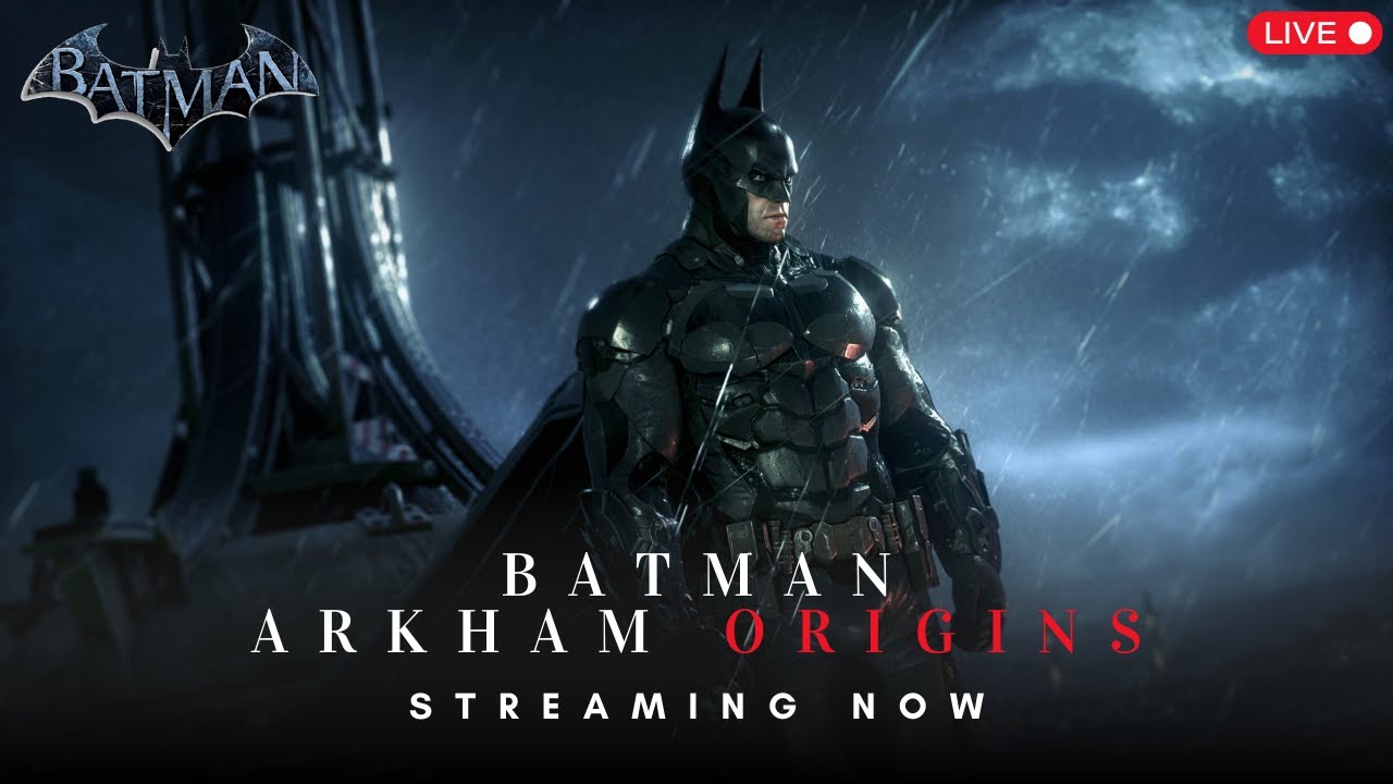 Batman Arkham Origins LIVE 🦇 Becoming Gotham’s Dark Knight | Roman Gaming