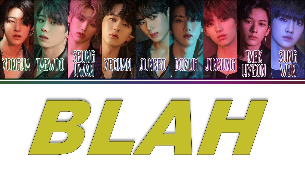 [Color Coded Lyrics] 1THE9 (원더나인) - Blah(속삭여) [Han/Rom/Eng]