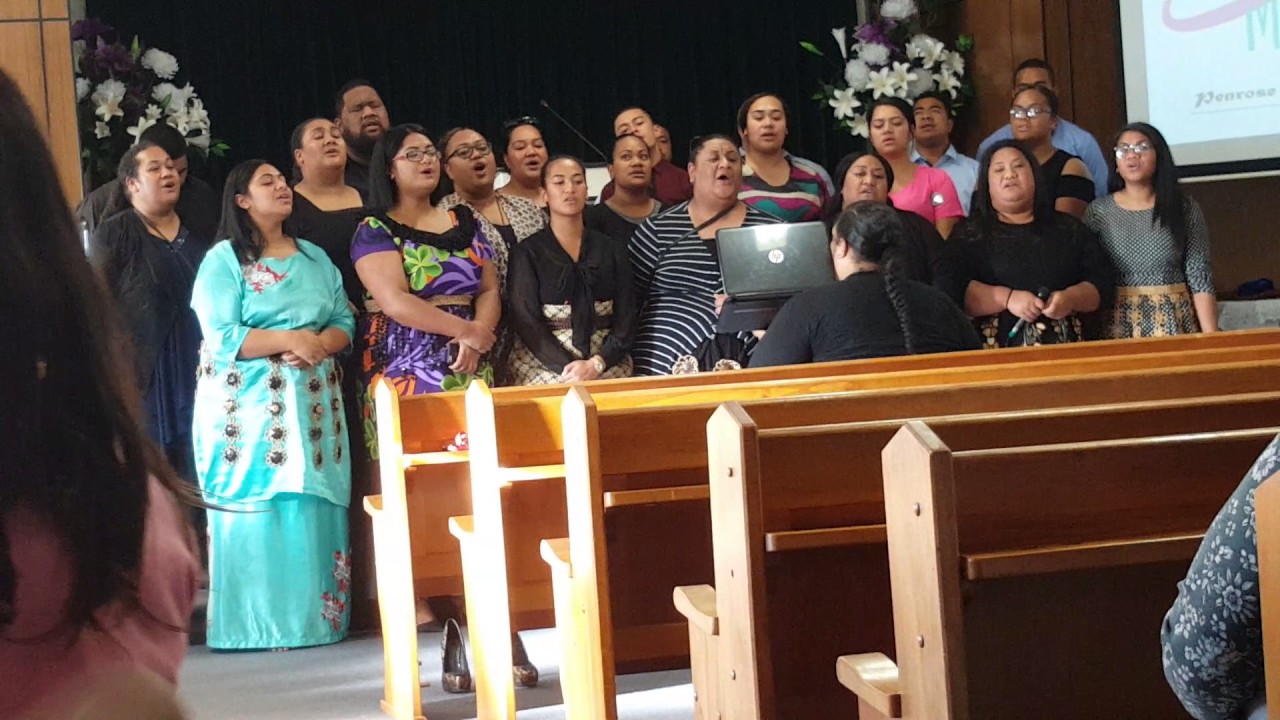 Penrose Tongan Youth singing 