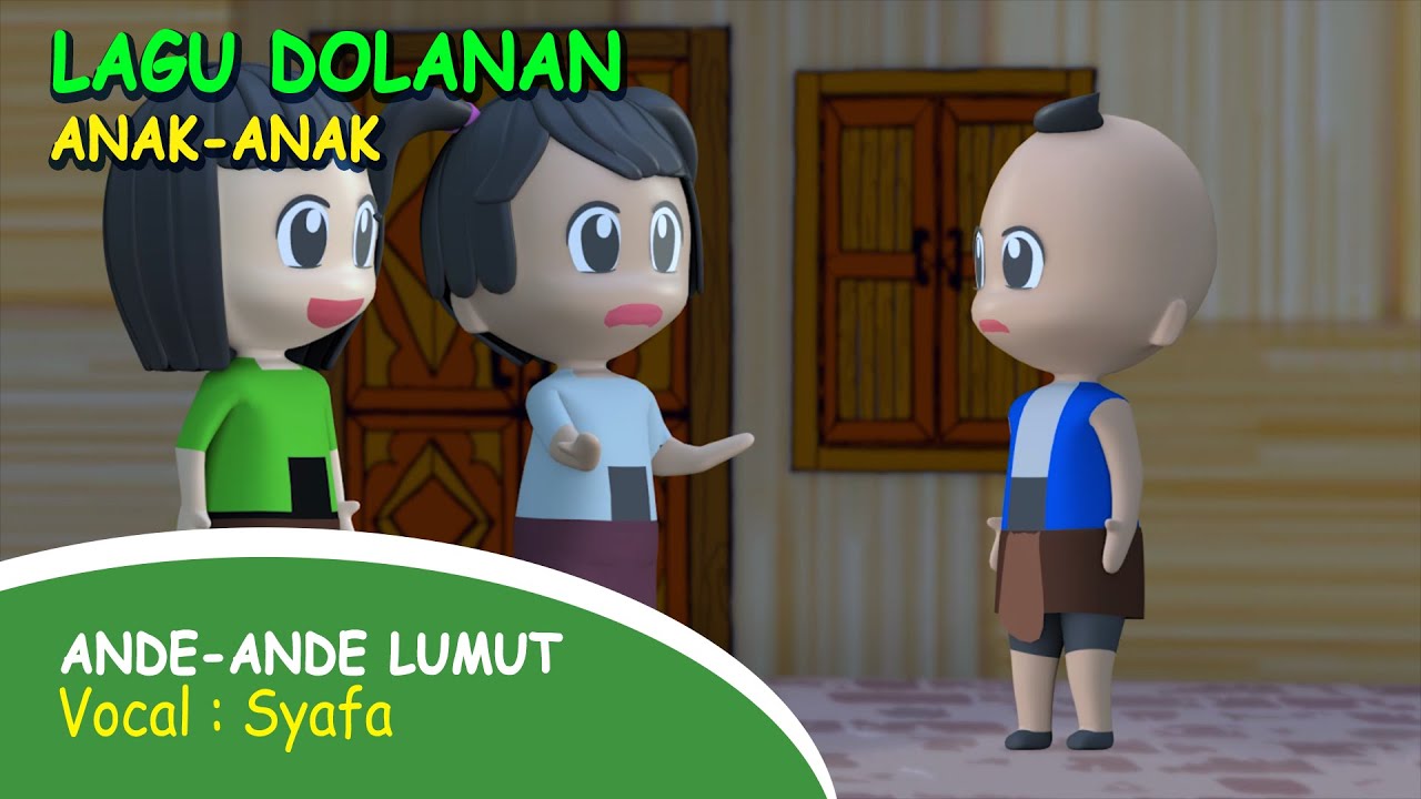 Ande-Ande lumut | Lagu  Anak-Anak Animasi  | Syafa