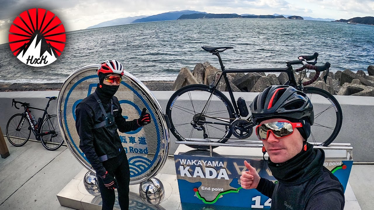 【ロードバイク】1,400kmに及ぶ自転車道のゴール、和歌山県加太にある自転車モニュメントへ行きました！1,400kmは走ってません！笑